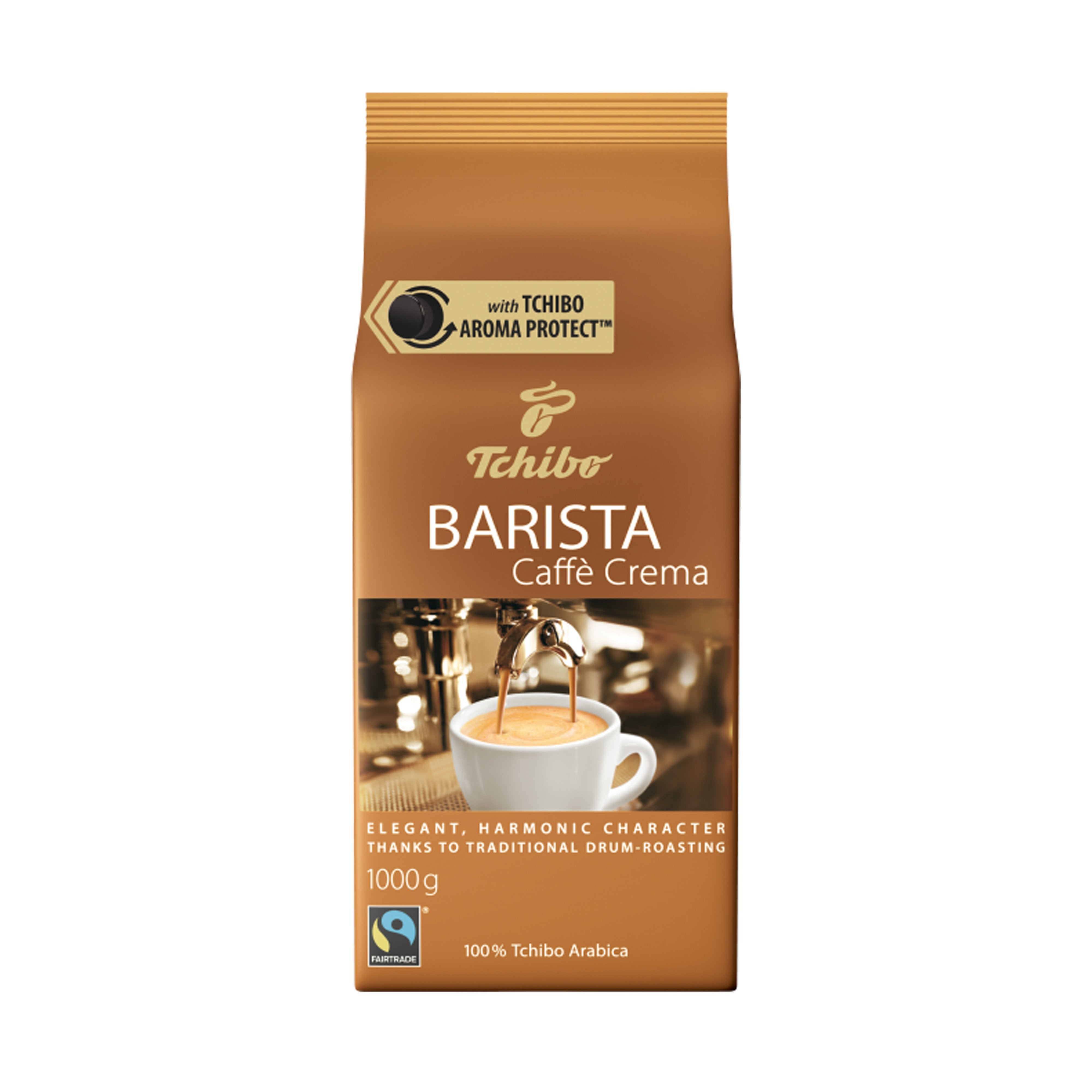 EAN 4046234928808 - Tchibo Kawa Barista Caffe Crema 1KG ziarnista imagen 1