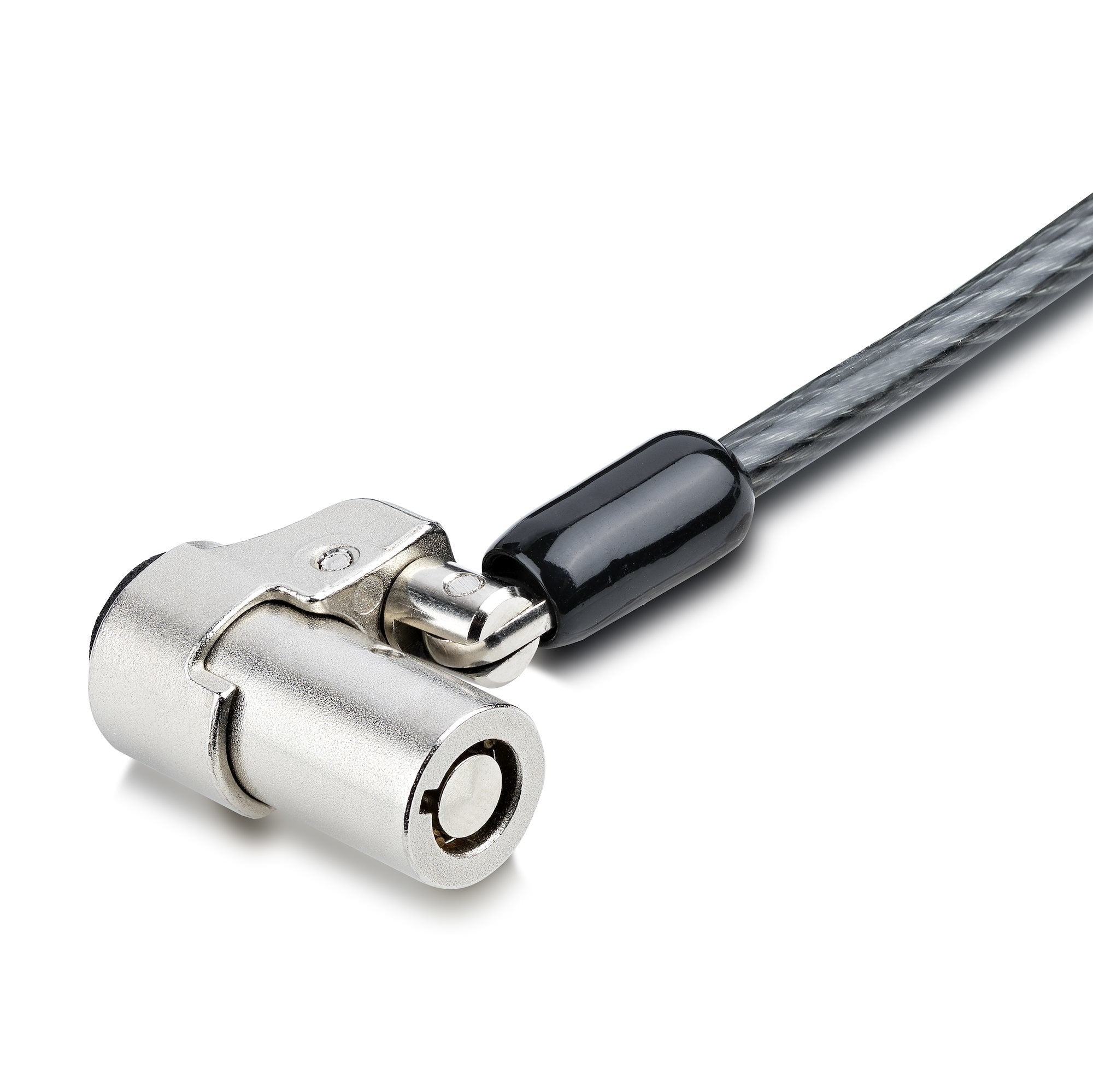 Startech.Com Nblwk-Laptop-Lock Cable Antirrobo Negro, Plata 2 M