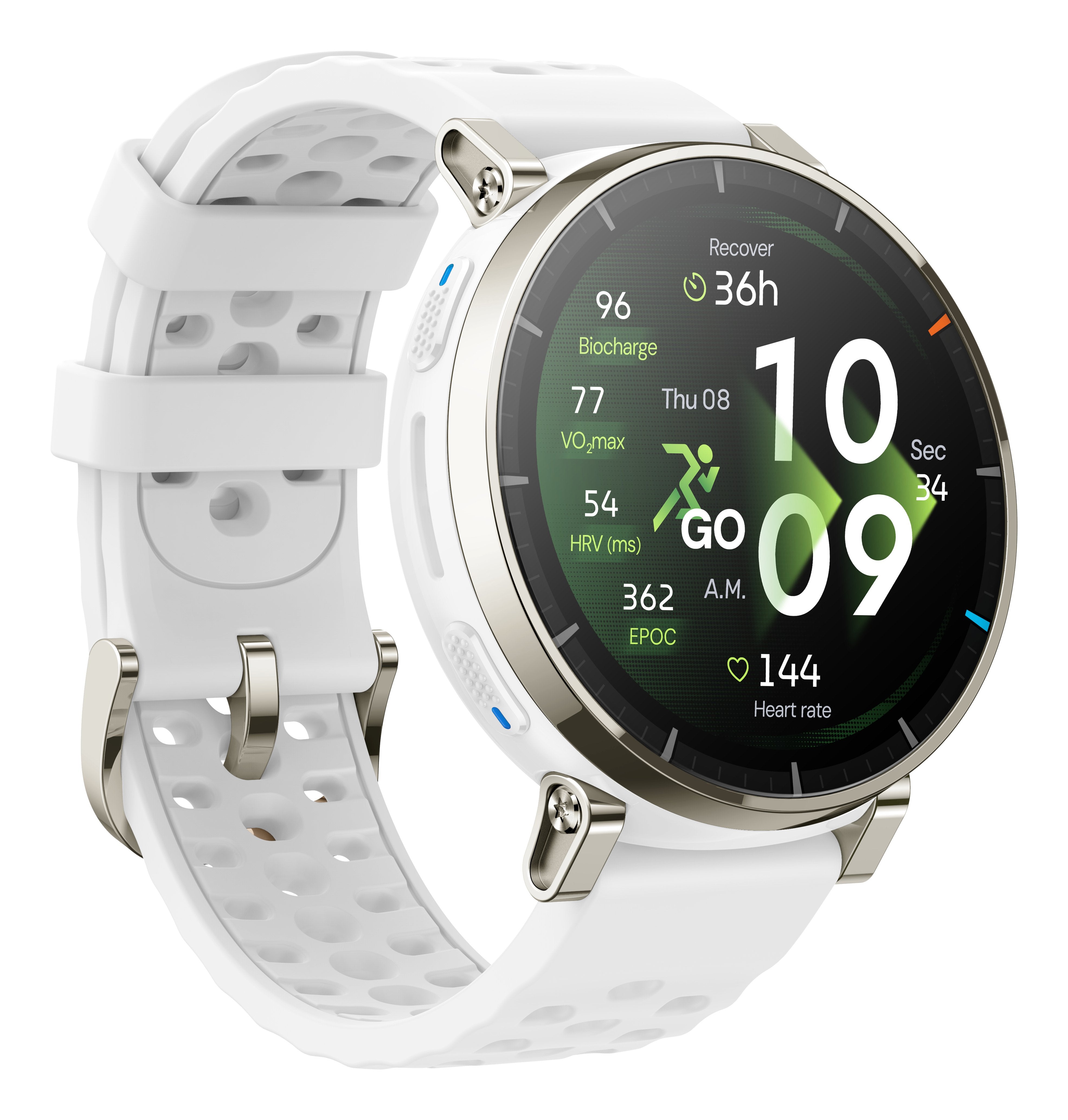 Smartwatch Amazfit Active 3 Premium Blanco Hyrox-Modus