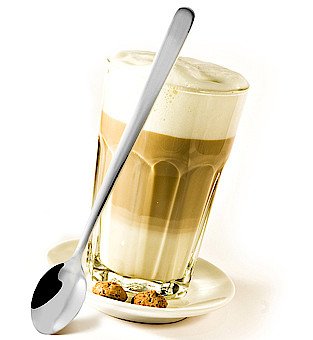 Set 3 Cucharas Largas Para Bebida Acero Inoxidable 19cm Fm