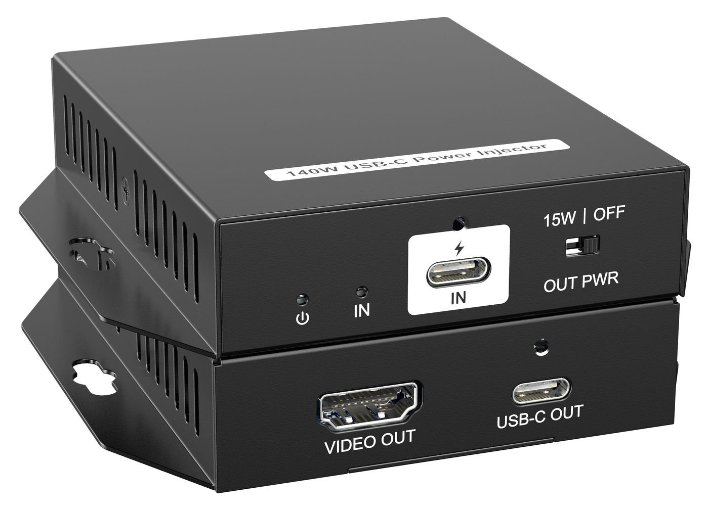 Usb-C Power Injector W/Hdmi  Out Supports Up To 140w
