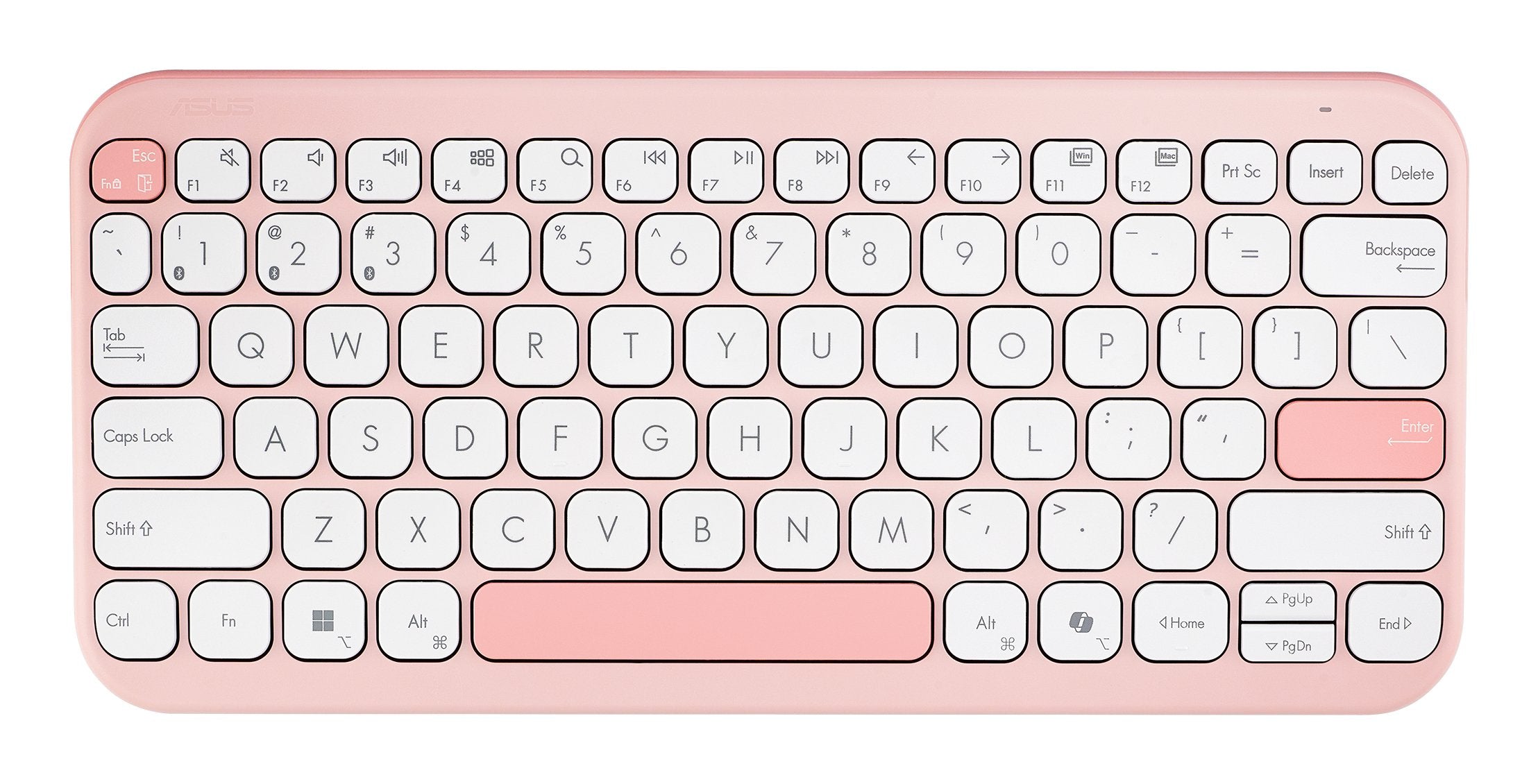 EAN 4711387823118 - ASUS Marshmallow Keyboard KW100 teclado Hogar Bluetooth QWERTZ Alemán Rosa imagen 1