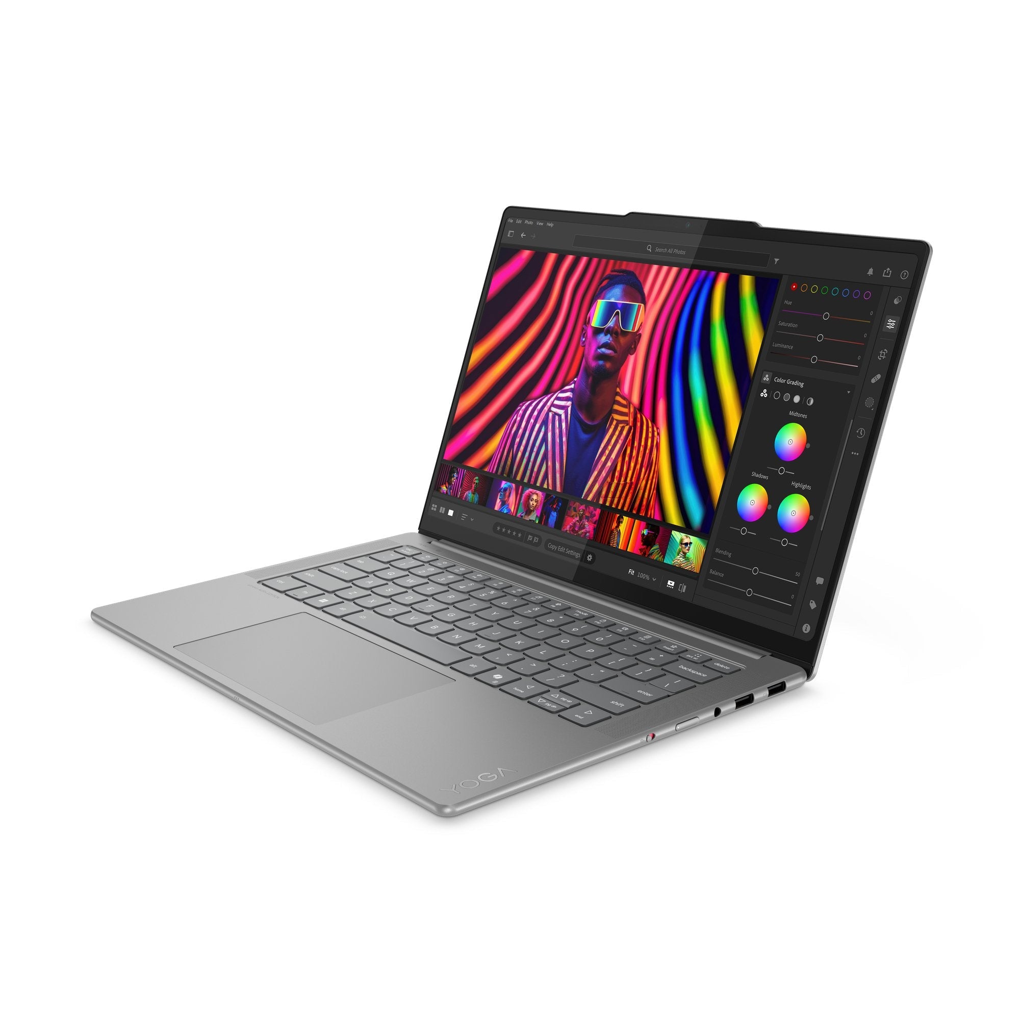 Portátil Lenovo  Yoga Pro 7 14iah10 - 14  2.8k Oled Ult 9 285h 32 1tb  W11 Grey