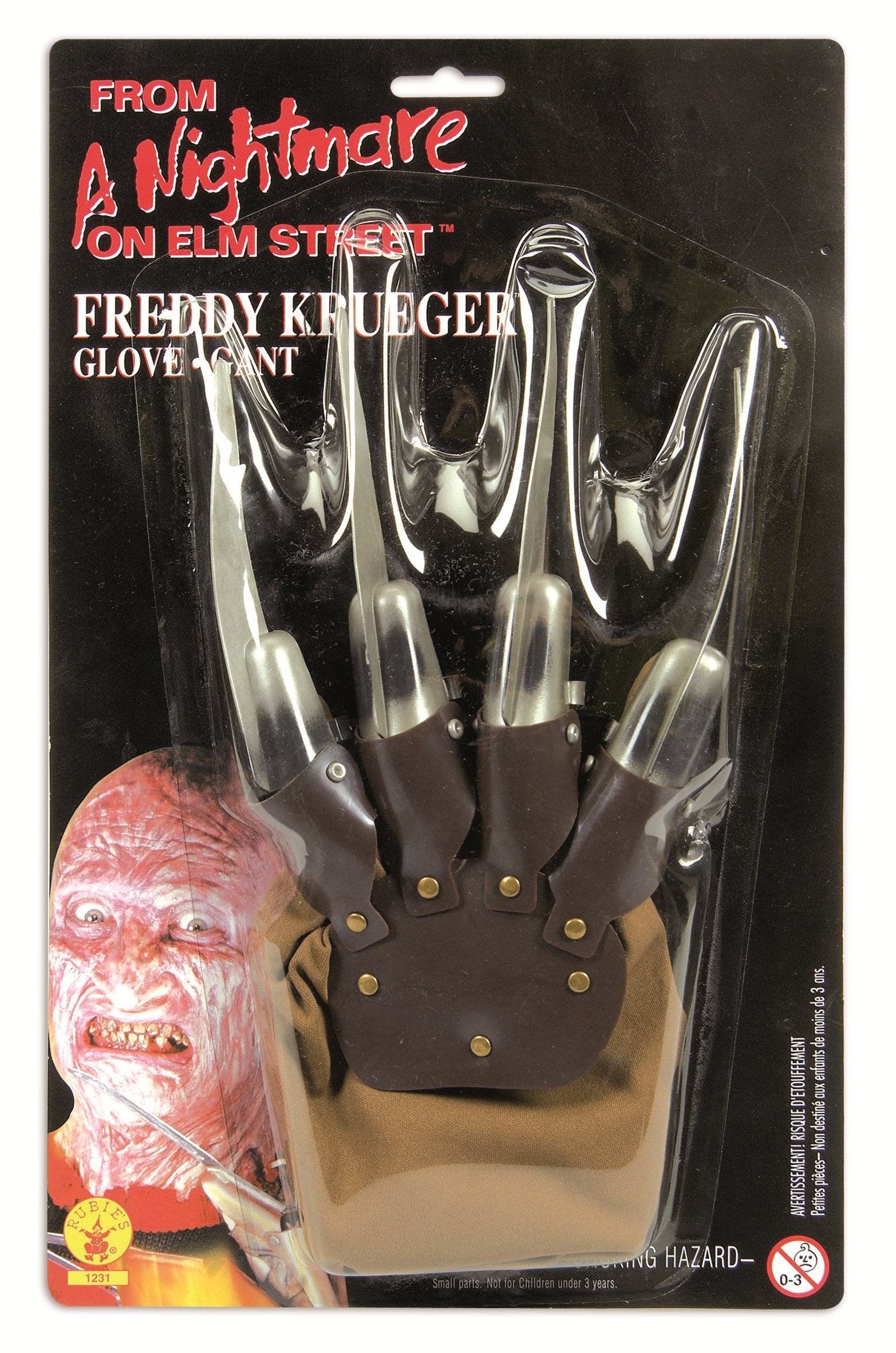 Guante Freddy Krueger Pesadilla En Elm Street Adulto