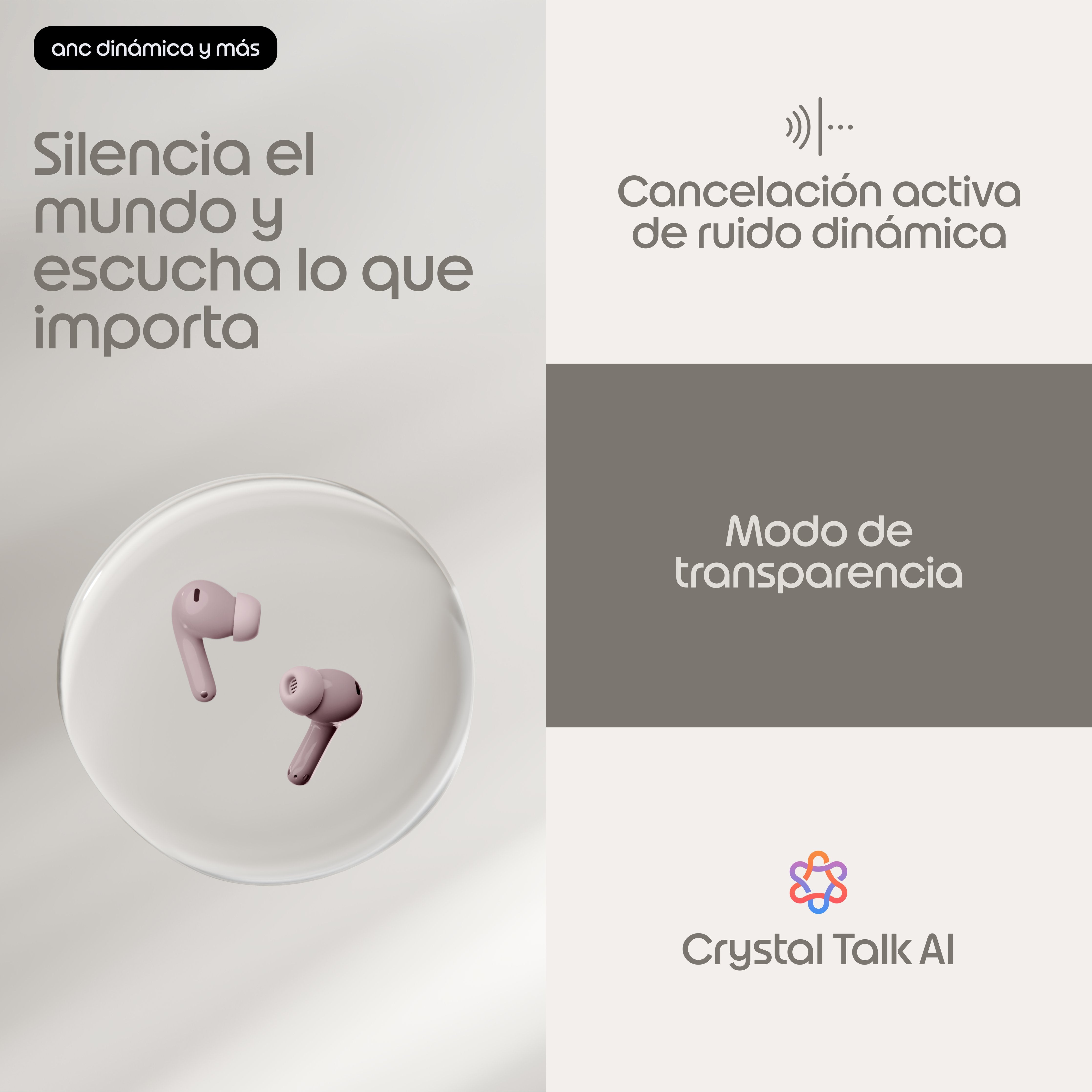 Smartphone  Moto Buds Bass Violet Ice