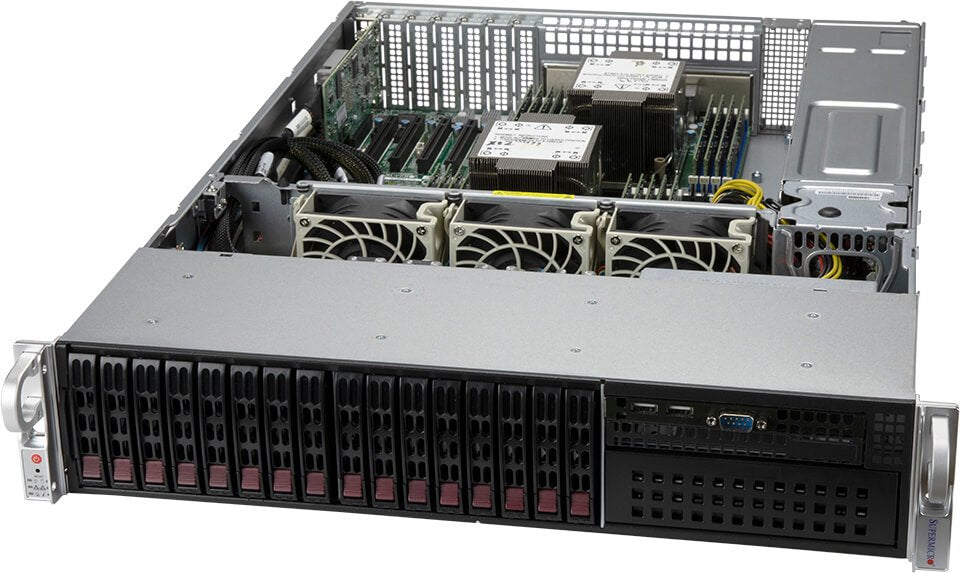 Supermicro Sys-220p-C9r Servidor Barebone Intel C621a Lga 4189 Bastidor (2u) Negro