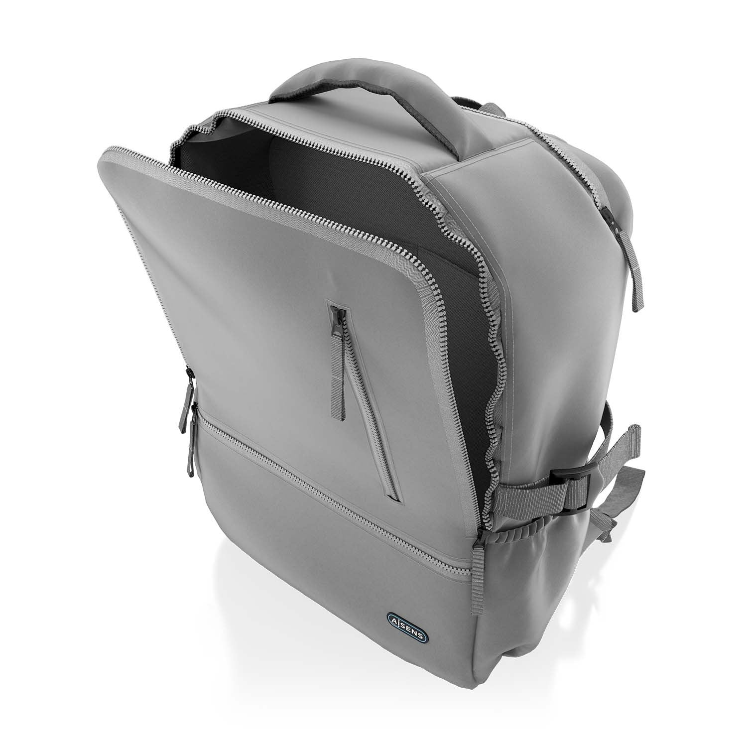 Aisens Mochila Deportiva Repelente Al Agua Para Portatil 15,6, Gris