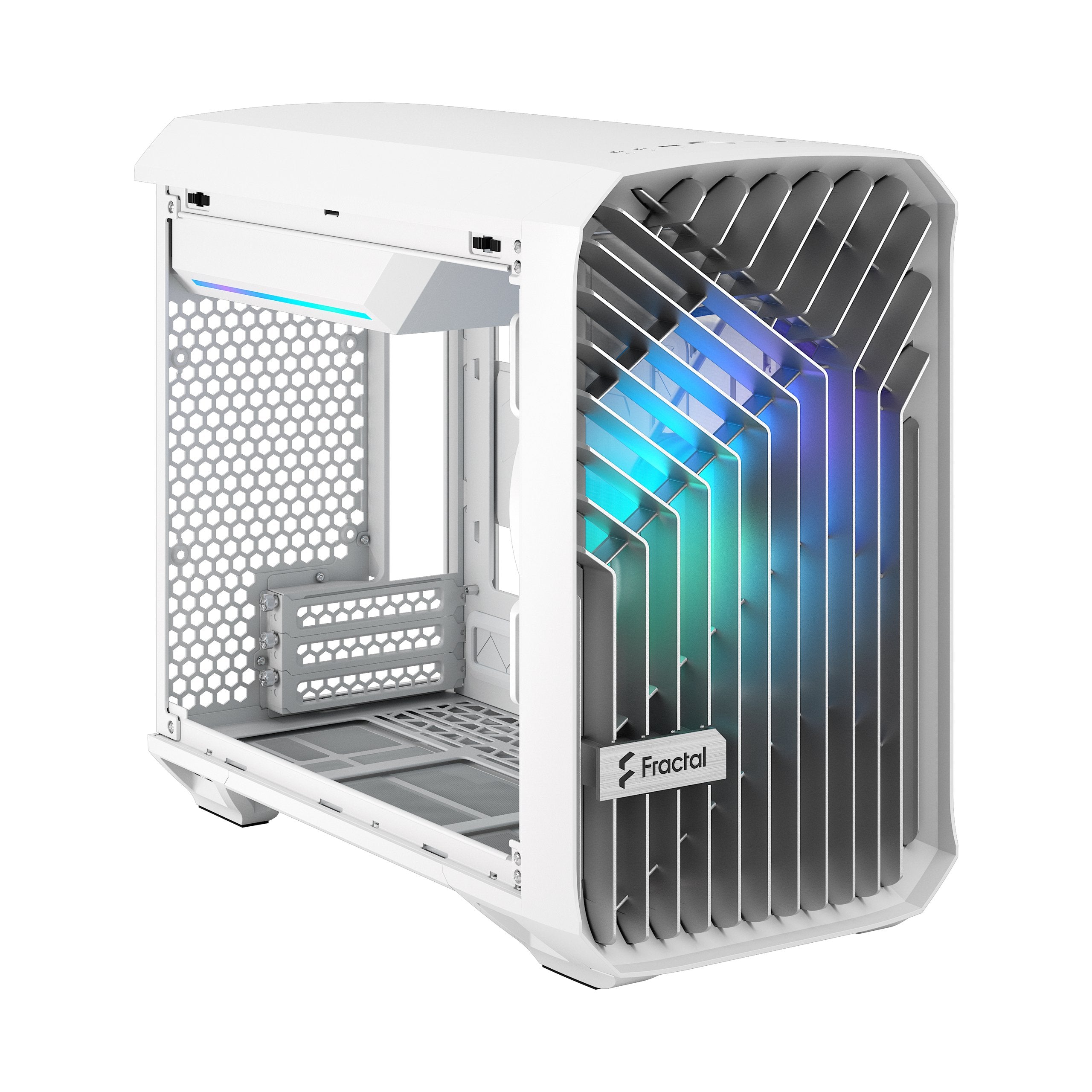 Caja Pc Fractal Design Torrent Nano Rgb White Tg Light Tint, Tower-Gehäuse Fd-C-Tor1n-05