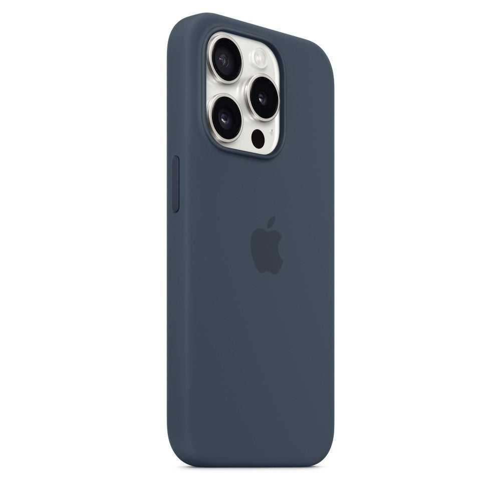 Apple Funda De Silicona Iphone 15 Pro Con Magsafe - Storm Blue