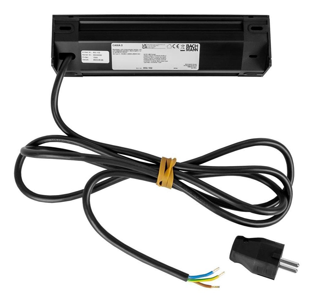 Regleta  Bachmann Casia 2 2xcee7/3 1xusb A/C 22w 2,0m Aeh Sw