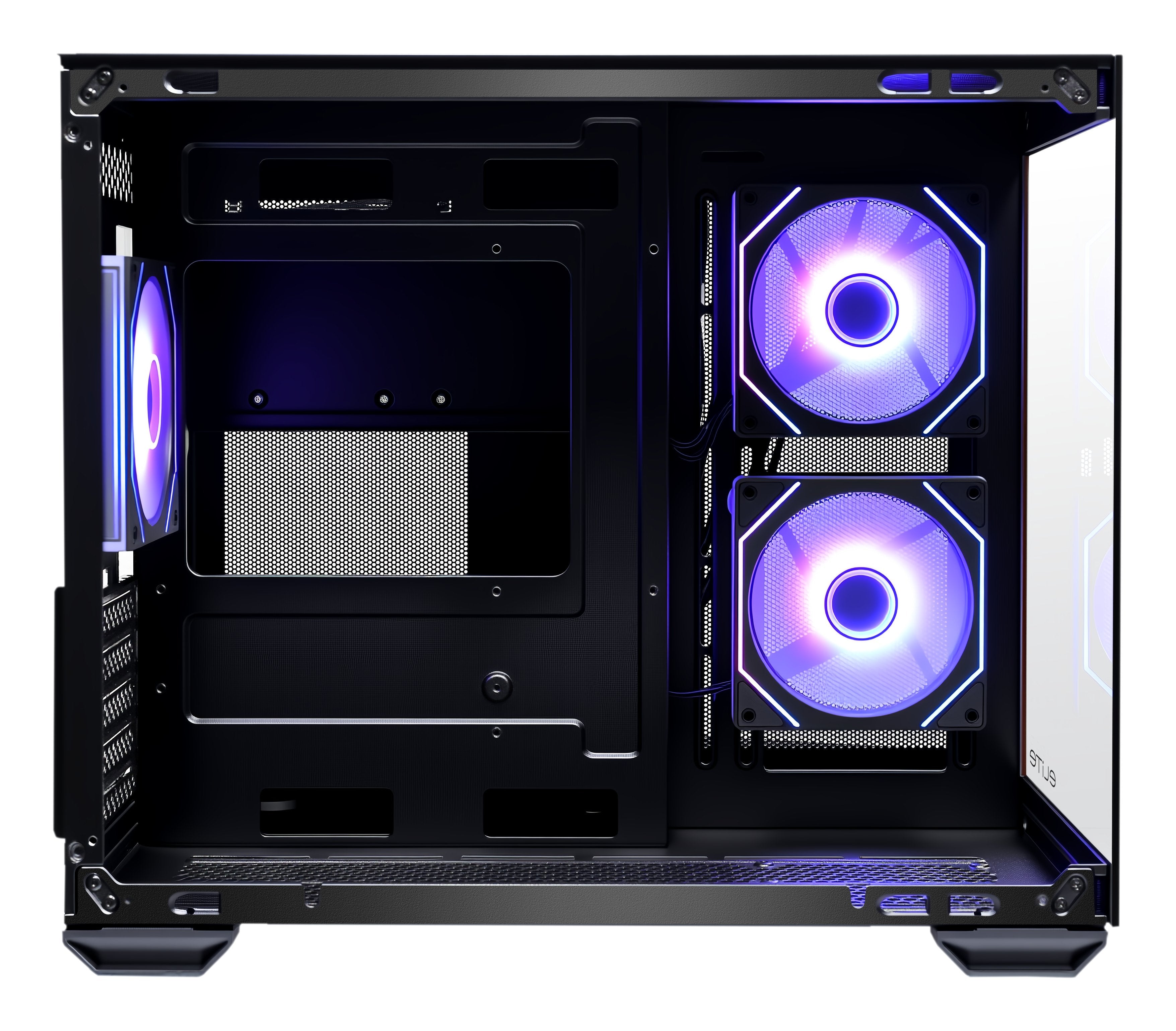 EAN 4719512160817 - Cooler Master Elite 481 Wood Mini Tower Negro imagen 2