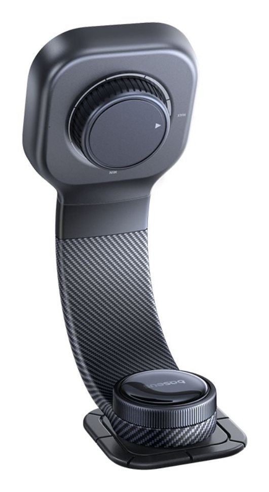 Os-Primetrip C03 Magnetic Car Mount (Stick-On Type  Cosmic Black)