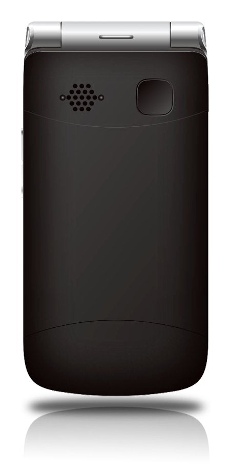 Beafon Sl645 Silver Line, Grosstastenklapphandy, Negro