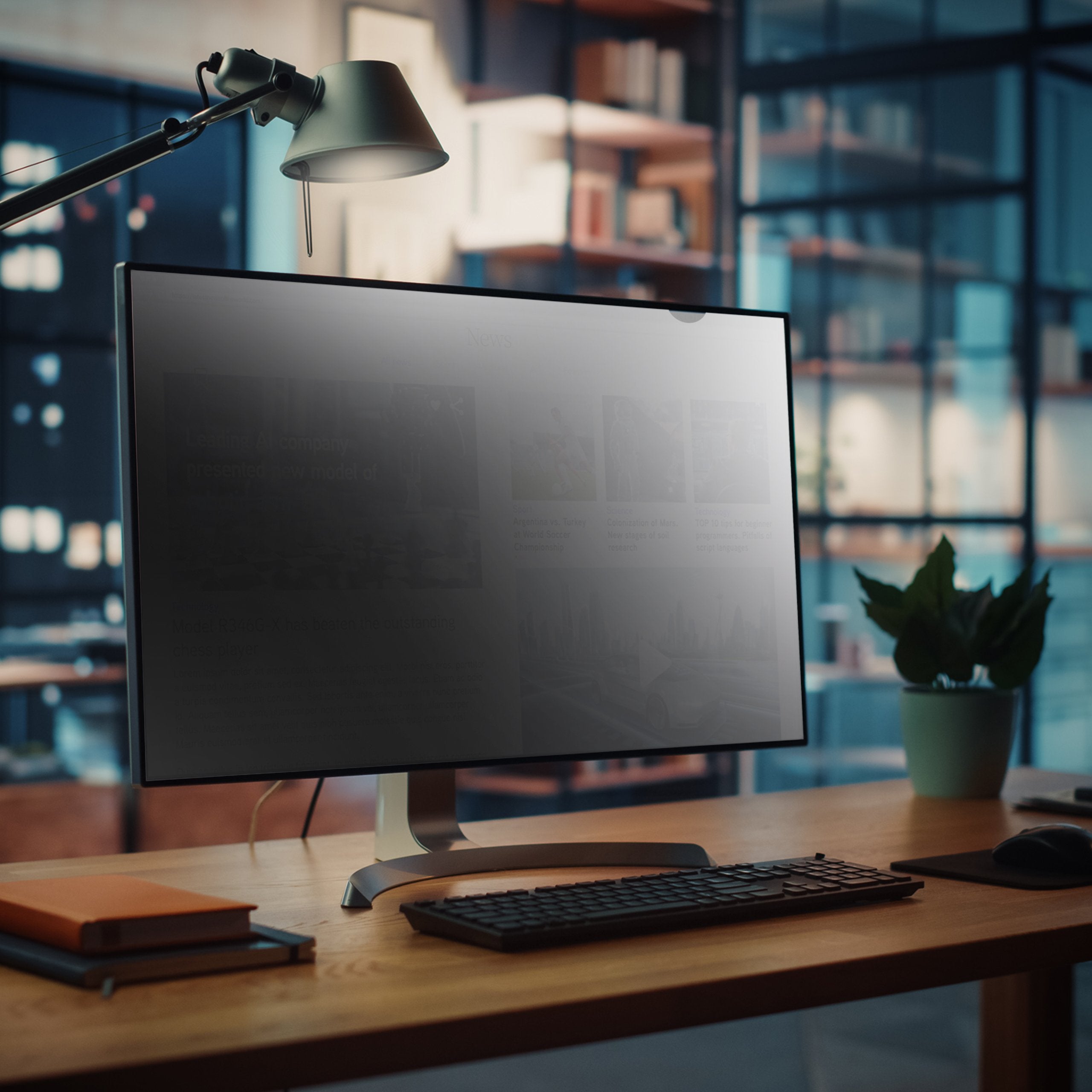 EAN 0065030892506 - StarTech.com PRIVSCNMON32 filtro para monitor 81,3 cm (32") Filtro de privacidad para pantallas sin marco imagen 7