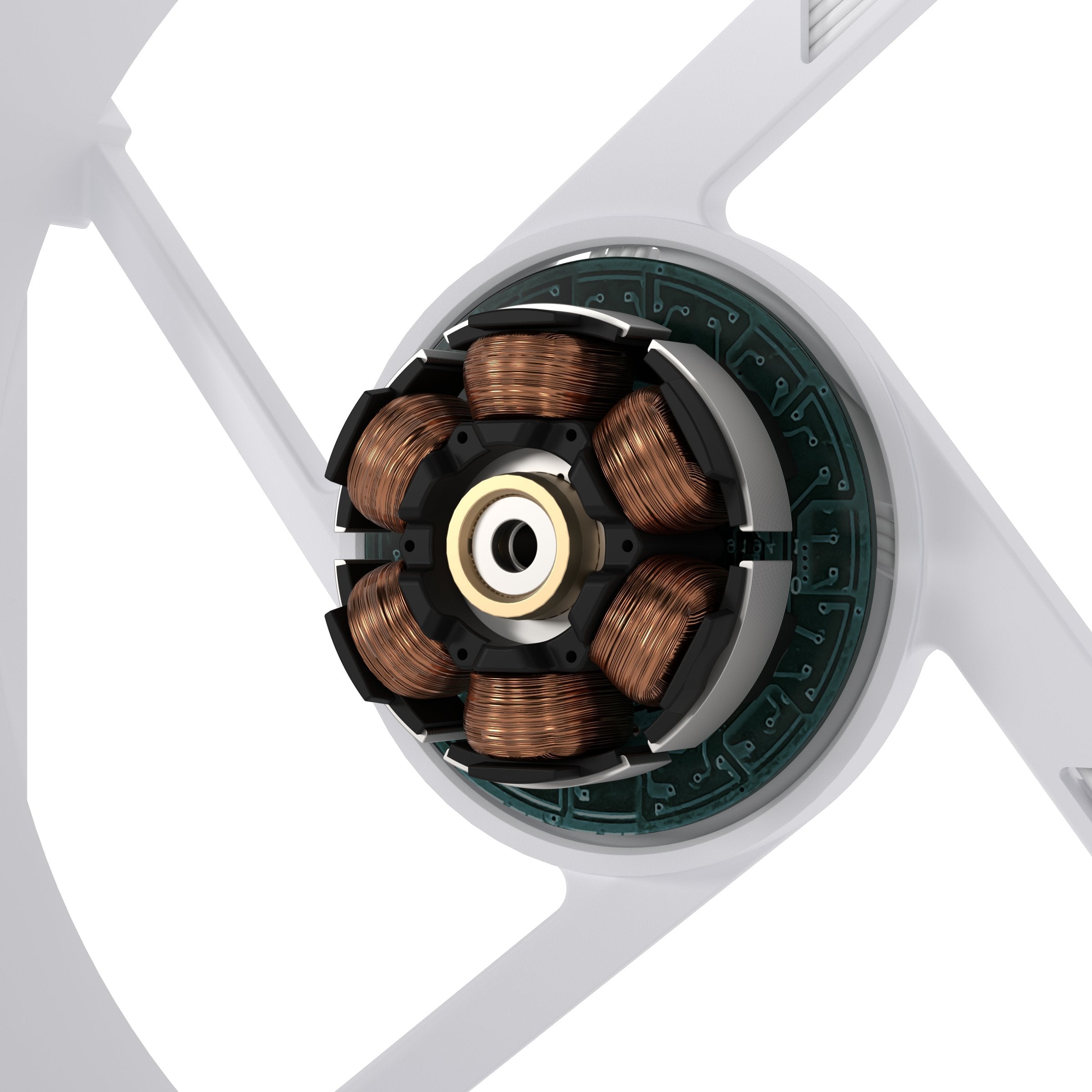 Ventilador Pc Asus Proart Pf120 Fan Pwm Blanco 3in1