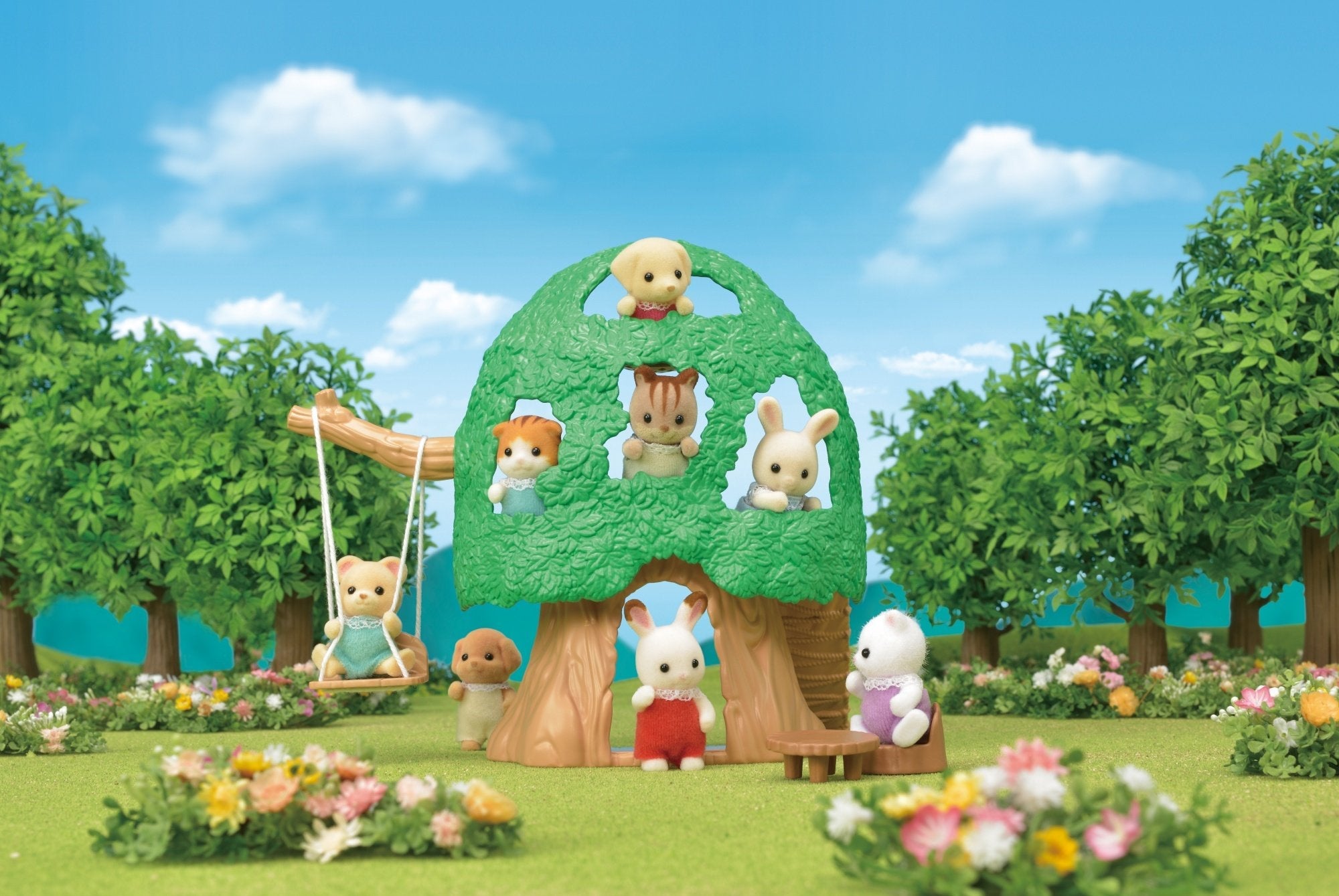 Epoch Sylvanian Families - Baby Abenteuer Baumhaus 5318