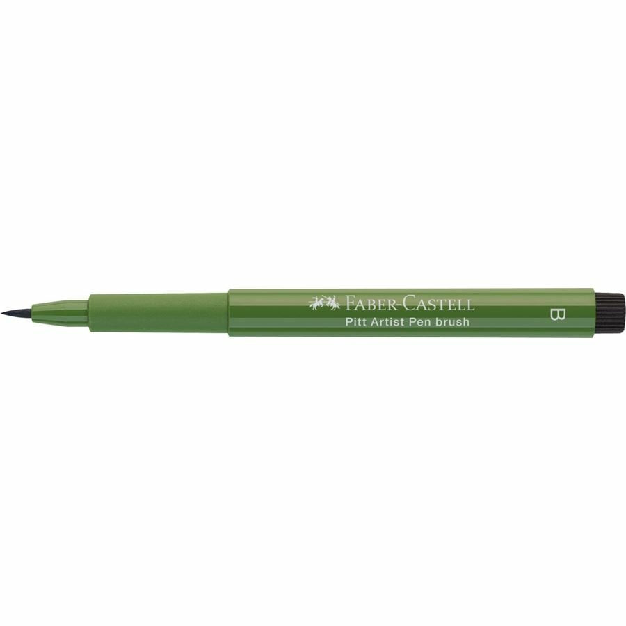 Faber Castell Rotulador Pitt Artist Pen Brush Punta Pincel Verde Óxido Cromo
