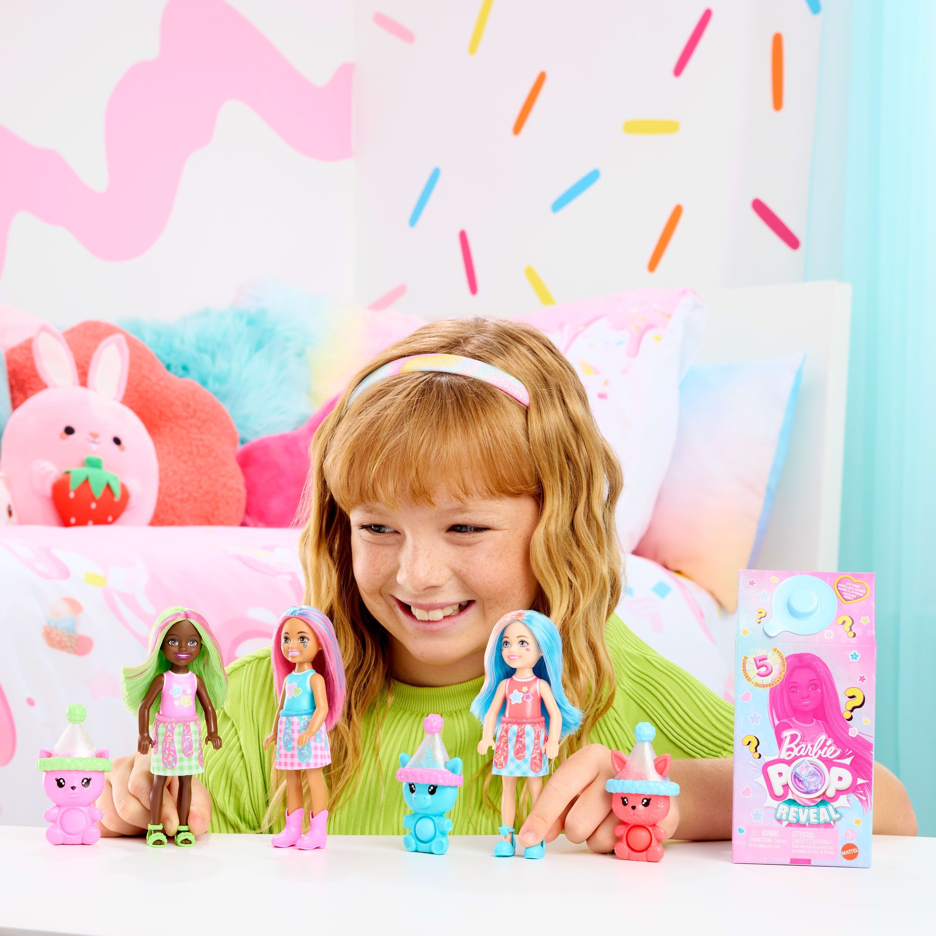 Lalka Barbie Pop Reveal Chelsea Zmiana Koloru Niespodzianka