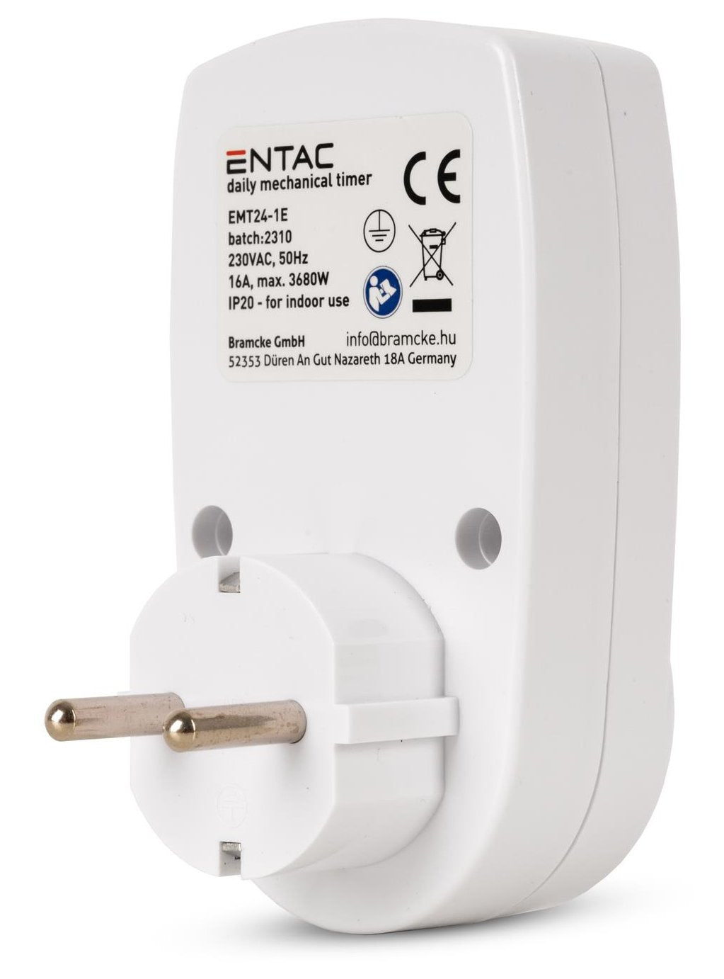 Entac Mechanischer Timer Mini 24 Munden 24 Programme
