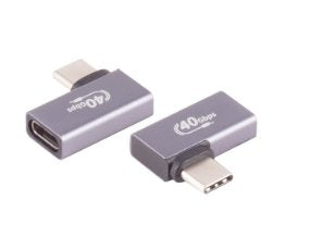 Usb-C Adaptador Pro 4.0 90° Winkel Links/Rechts