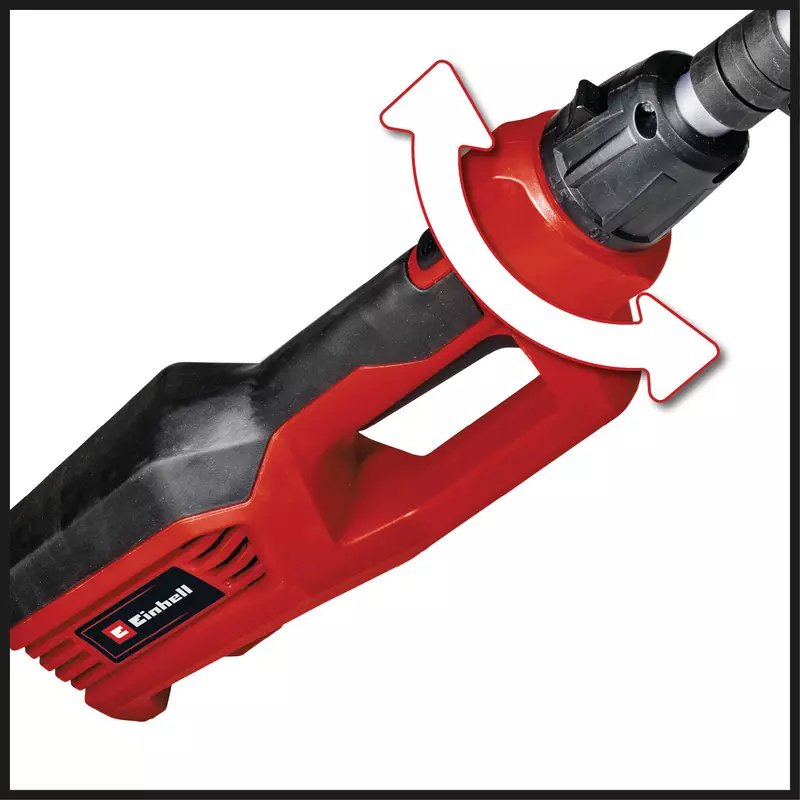 Recortadores De Cobertura Rolables Eléctricos De Einhell/Saw Gc-Hc 90/2046 T Rojo/Negro, 900 Vatios, Dispositivo 2in1: Recortadora De Cobertura Telescópica Y Botón De Alta Puerta 4501290