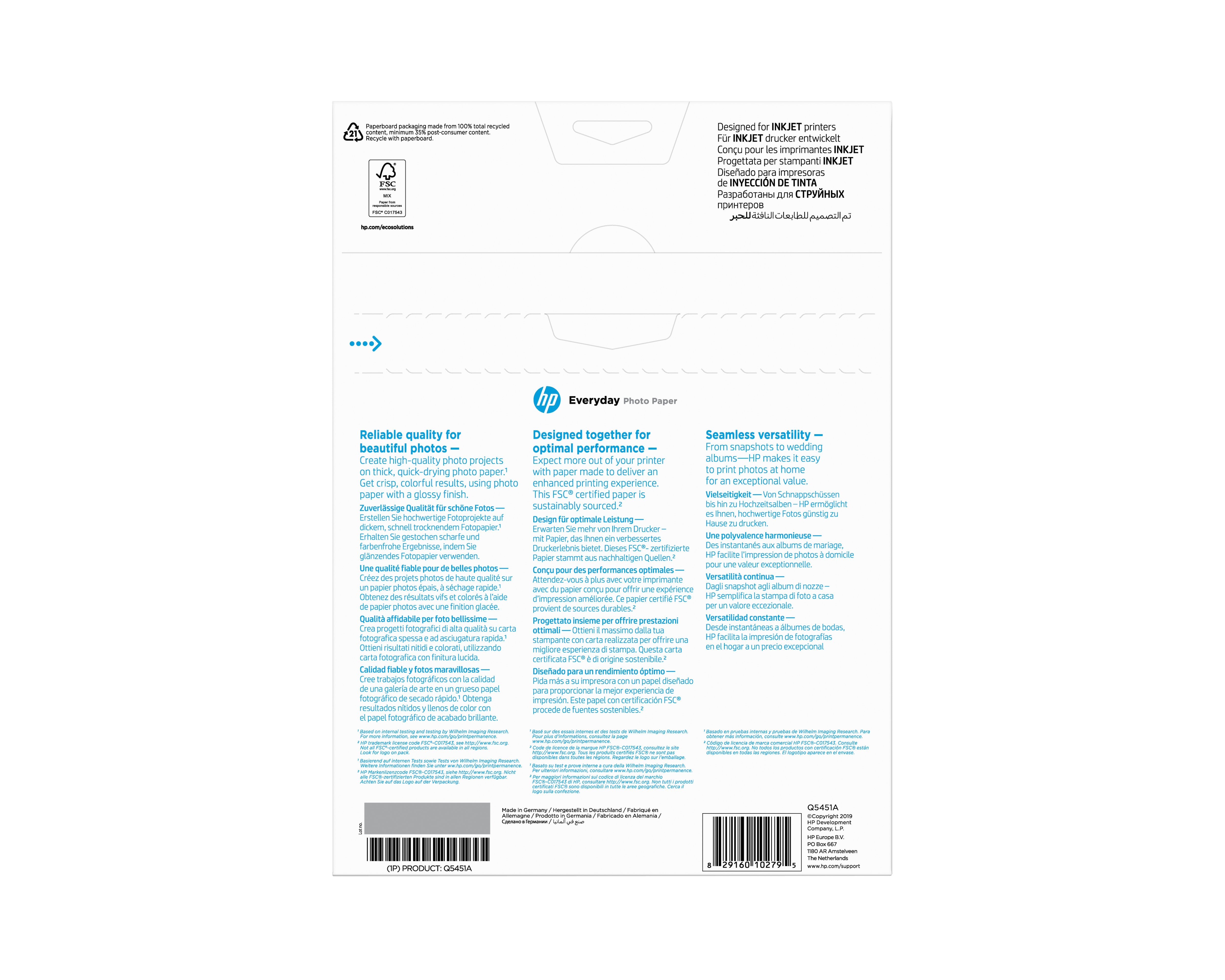 EAN 0829160102795 - HP Everyday imagen 7