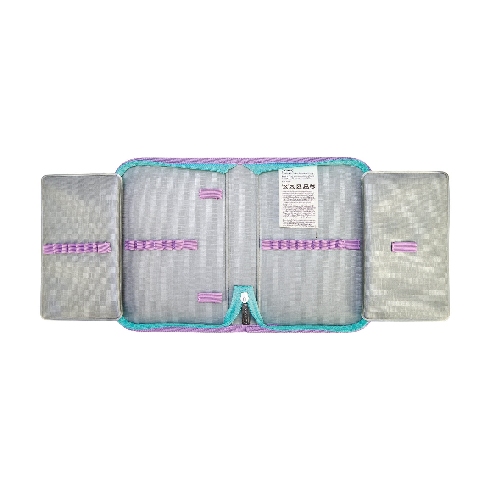 EAN 4008110396552 - Herlitz UltraLight Plus Ocean Lights juego de mochila escolar Chica Poliéster Azul, Rosa imagen 11