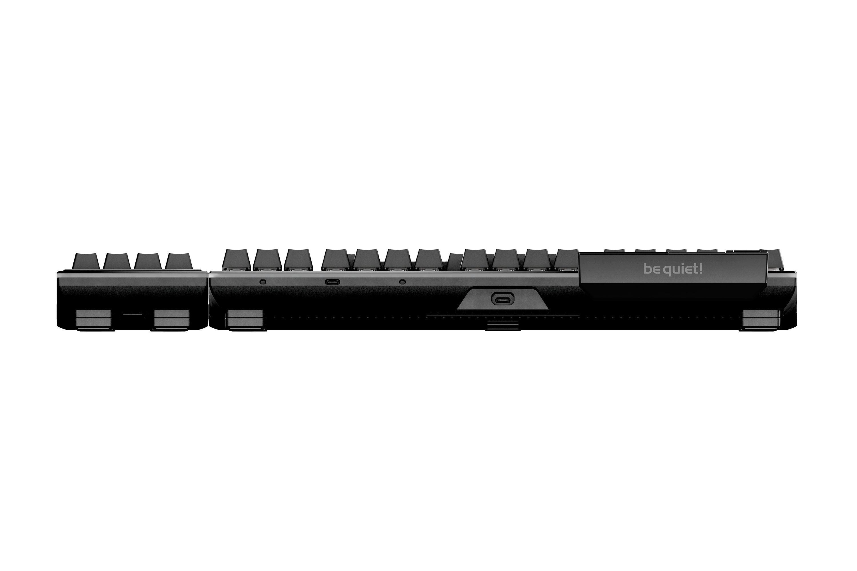 Be Quiet! Dark Mount Silent Tactile Us Ansi Teclado Juego Usb Qwerty Inglés De Ee. Uu. Negro