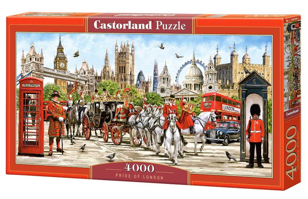 EAN 5904438400300 - Castorland Pride of London 4000 pcs Puzzle rompecabezas 4000 pieza(s) Ciudad imagen 1