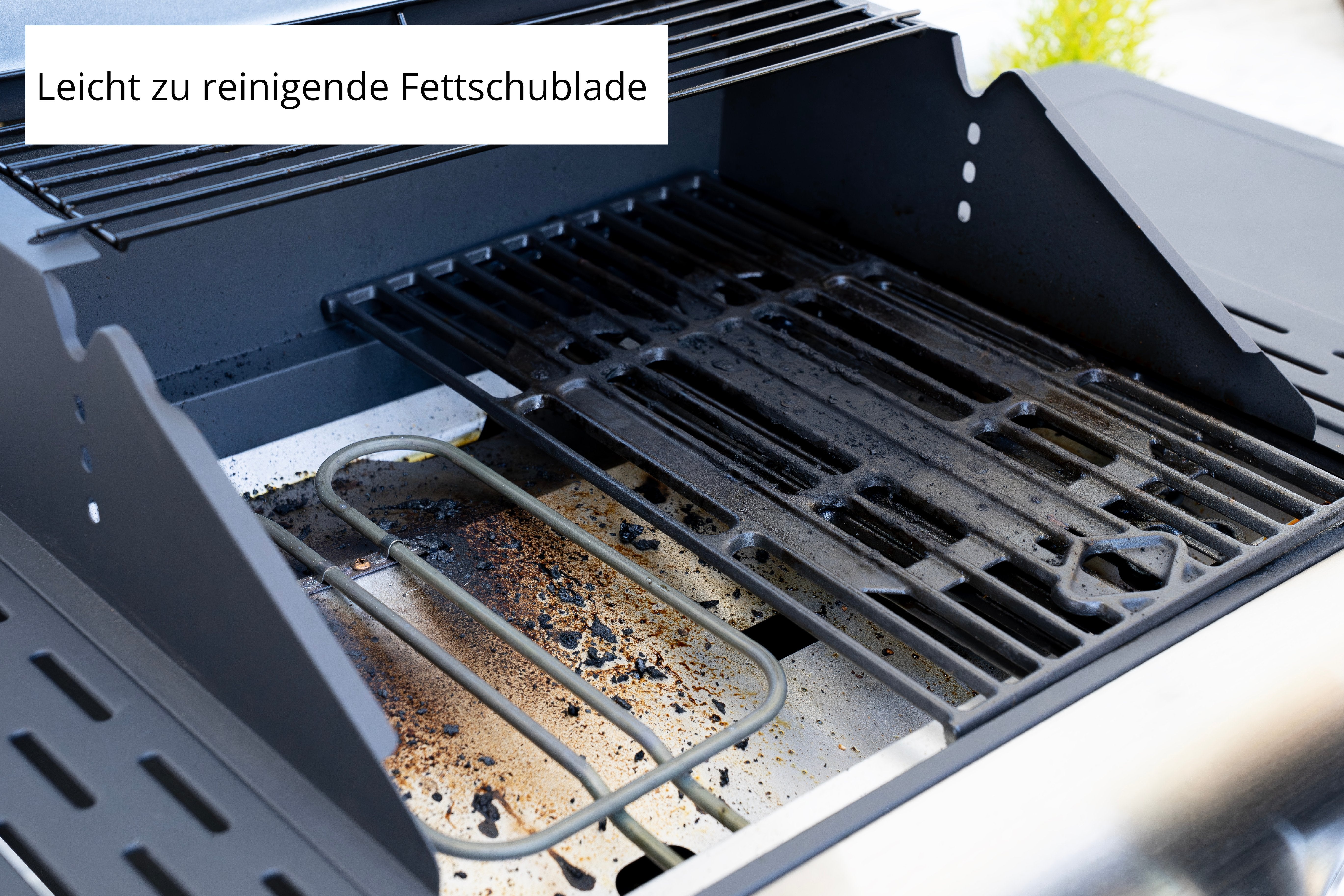 Unold Bbq Grillwagen Buddy  (Negro, 2.600 Watt) 58595