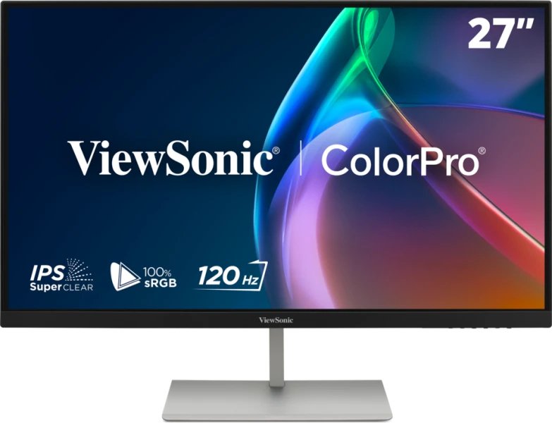 Monitor Pantone 27"  120hz 2k Qhd Validado 100  Srgb Y Calibrado De F Brica Con Usb-C De 90w. Blanco