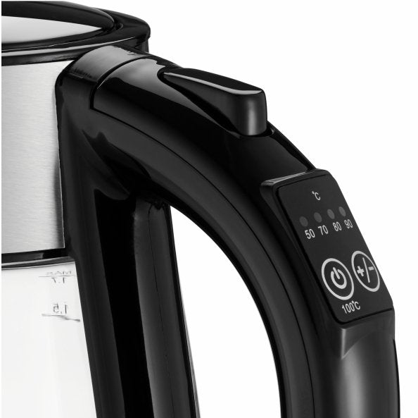 Tetera  Zelmer Zck8026 Eléctrica 1,7 L 2200 W Negro, Transparente