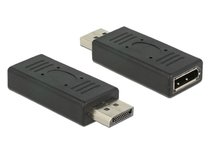 Delock Adaptador Displayport 19 Pin 1.2 Macho > Displayport 19 Pin Hembra