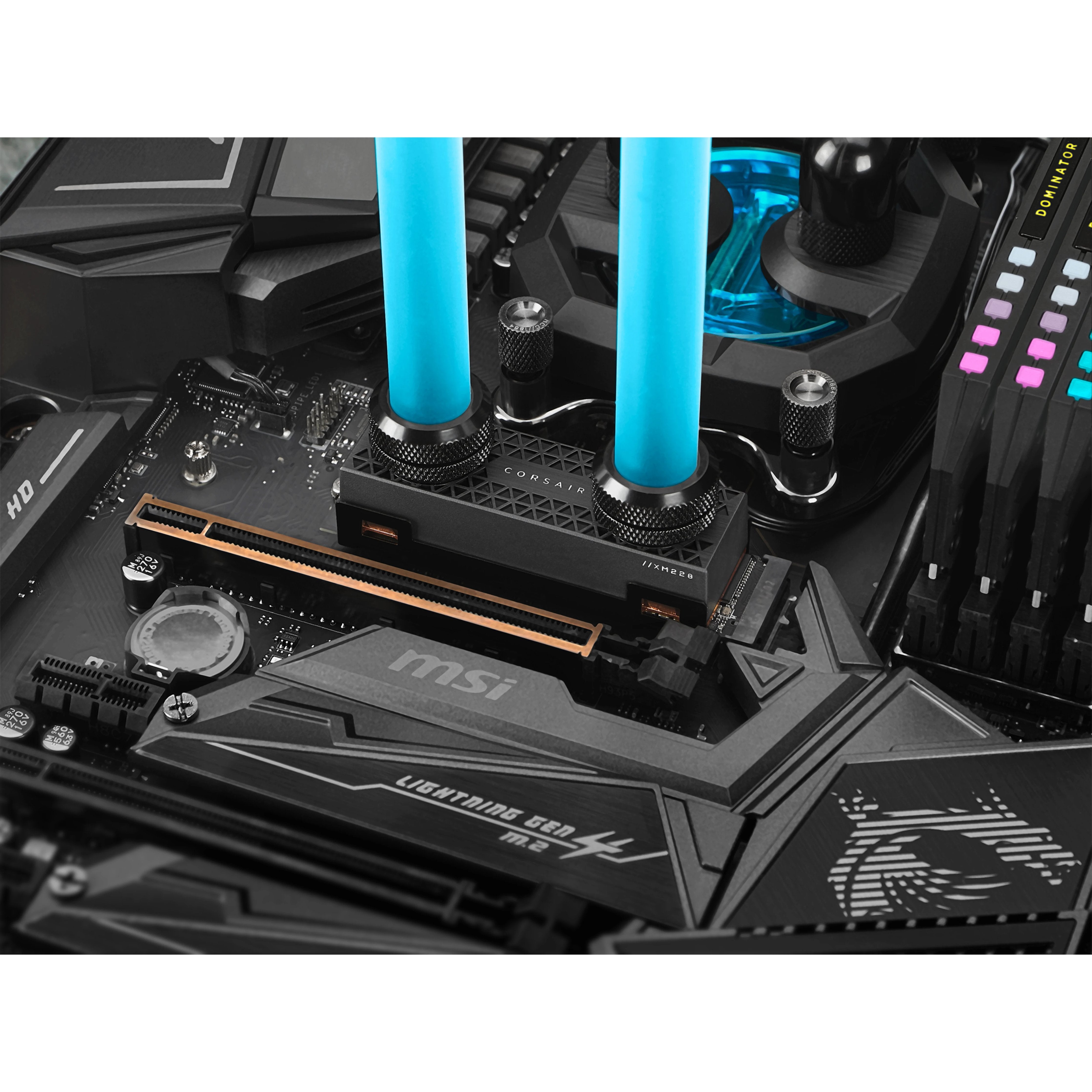 Disco Ssd Corsair Mp600 Pro Hydro X Edition 2tb M.2 Pcie Gen4 X4 Nvme Ssd 7000/6550 Mb/S