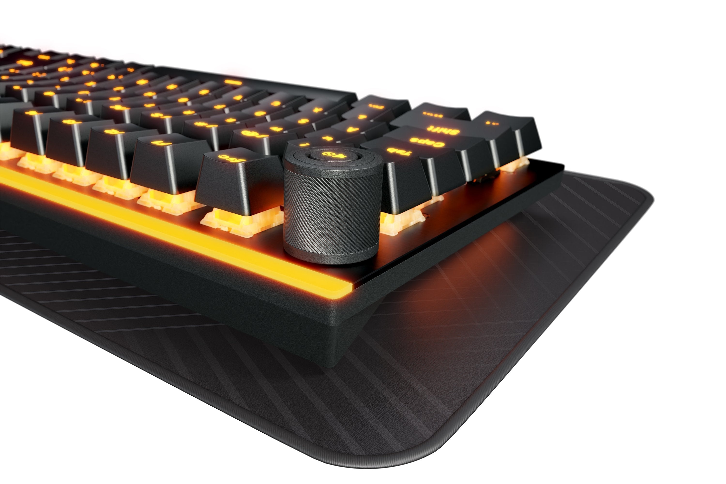 Teclado Gamer Mecánico (Silent Táctil) Be Quiet! Light Mount Tkl Rgb (Negro)