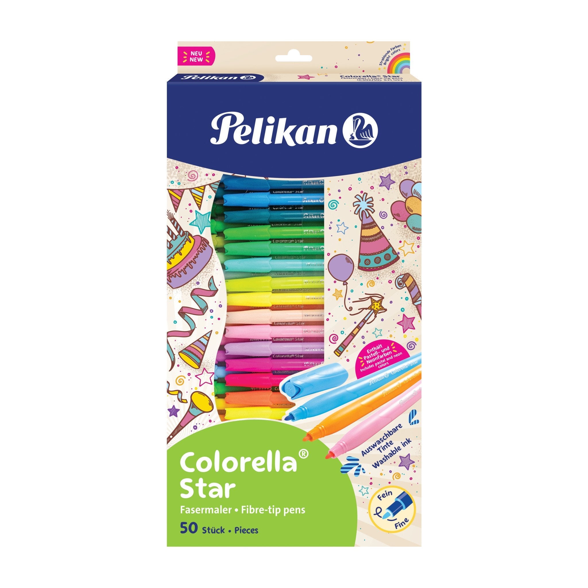 Pelikan Faserschreiber New Colorella Mar C302 50