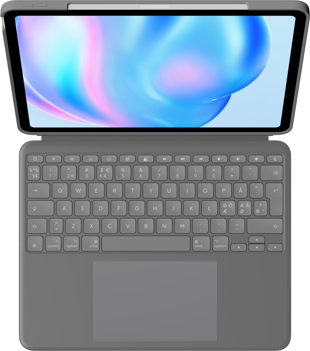 EAN 5099206121881 - Logitech Combo Touch QWERTY Danés, Finlandés, Noruego, Sueco Smart Connector Gris imagen 11