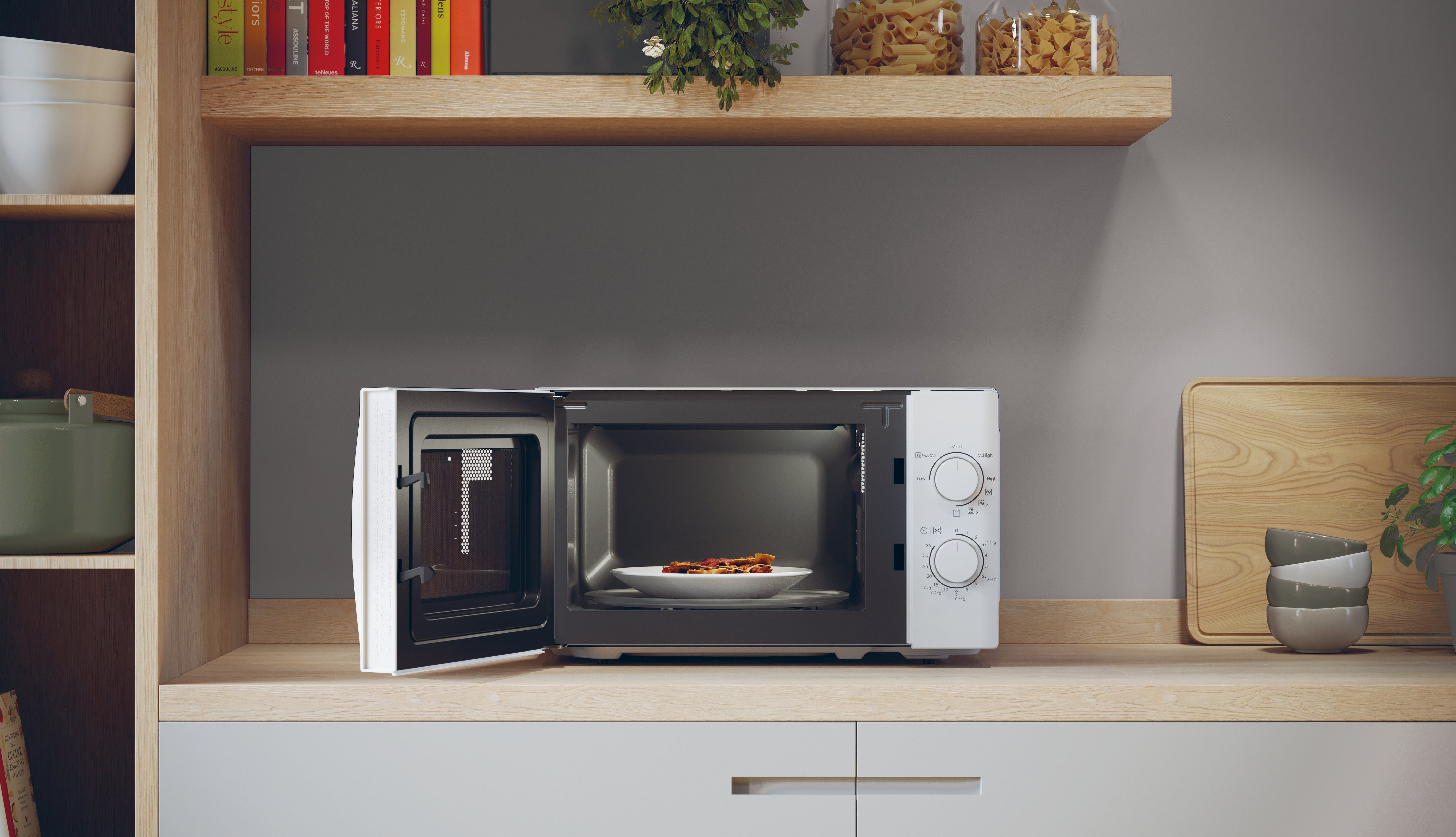 EAN 8059019054179 - Candy Idea CMG20SMW Blanco Microondas con grill Encimera 20 L 700 W imagen 4