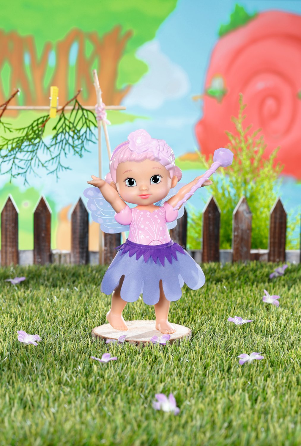 Muñeca Zapf Creation Baby Born® Storybook Fairy Violet 18cm, 833780