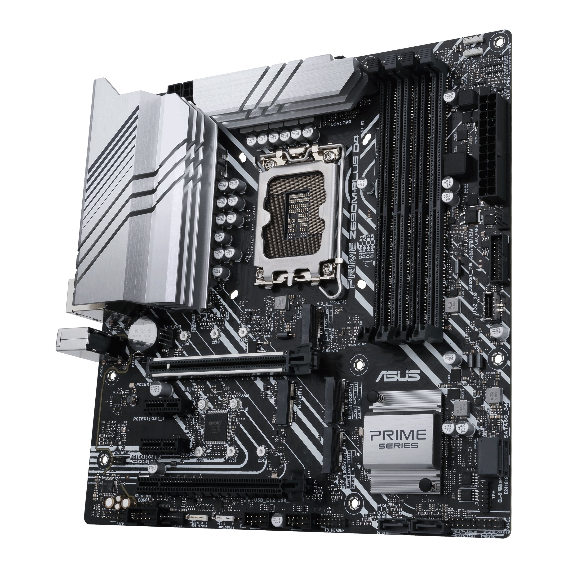 Placa Base Asus Prime Z690m-Plus D4 1700 Matx 4xddr4