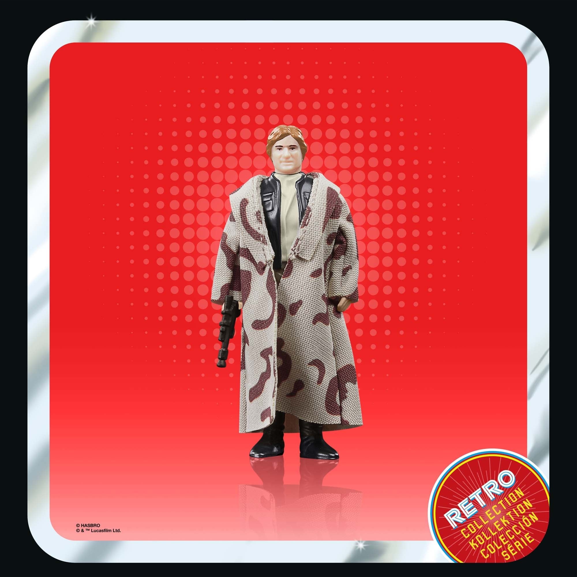 Figura Hasbro Star Wars Retro Collection El Retorno Del Jedi Han Solo (Endor)