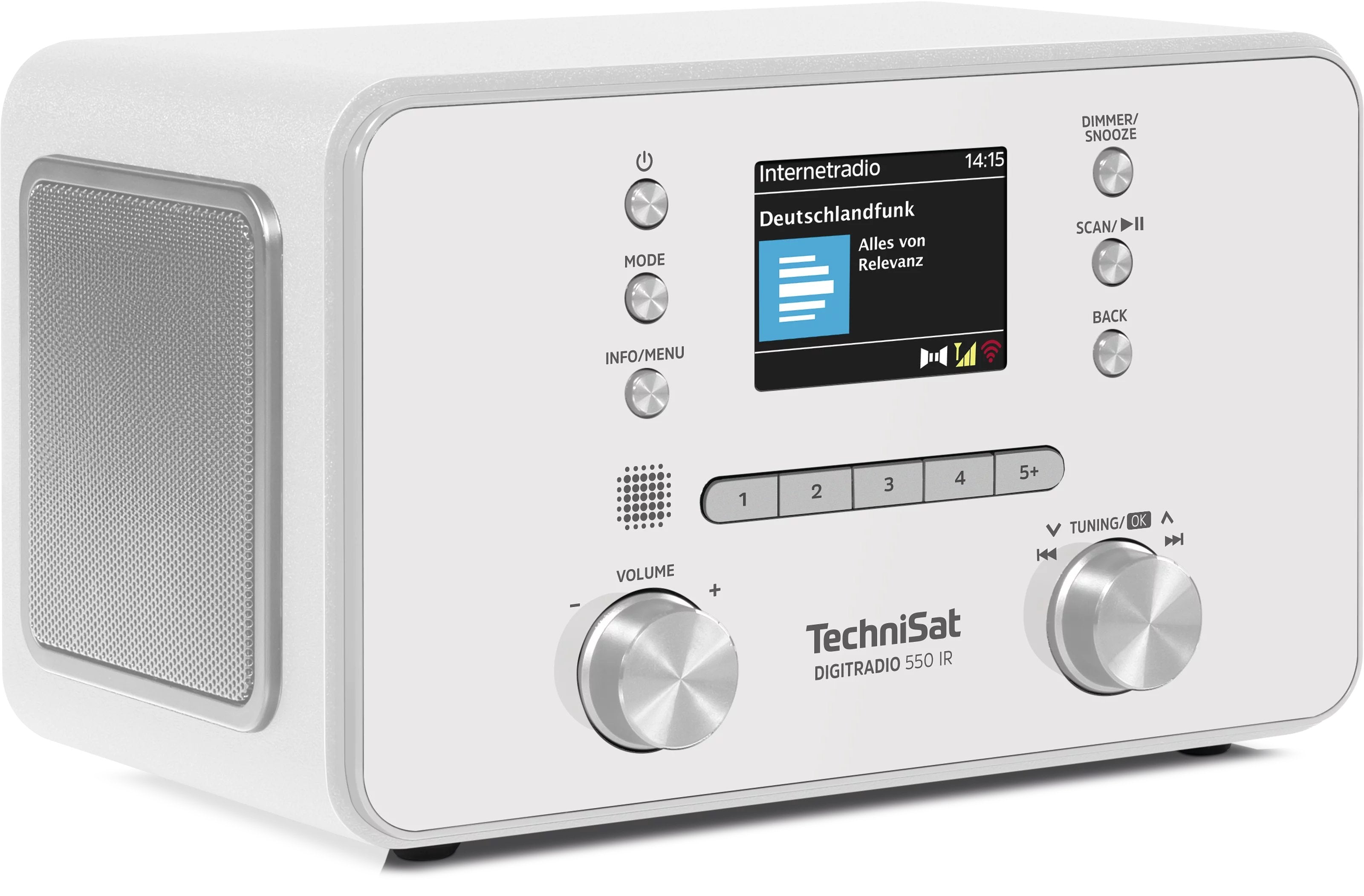 EAN 4019588139954 - TechniSat Digitradio 550 IR Personal Digital Blanco imagen 2