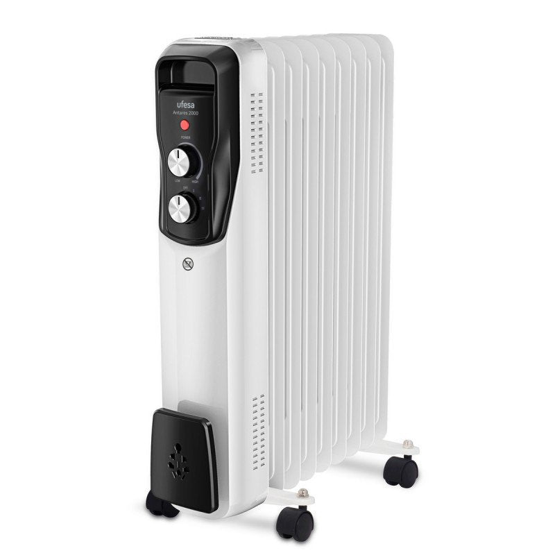 Emisor Térmico Termofluido Ufesa 83505508 Antares 2000 2000w 9 Elementos Blanco