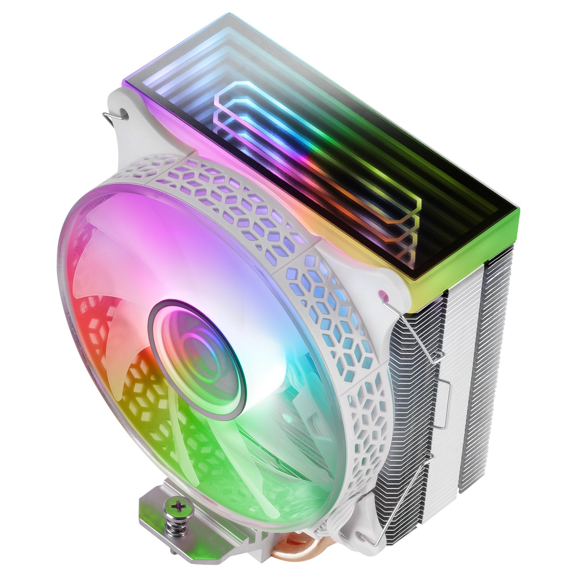 Ventilador Disipador Cpu Mars Gaming Mcpu Vr 120mm Argb Blanco