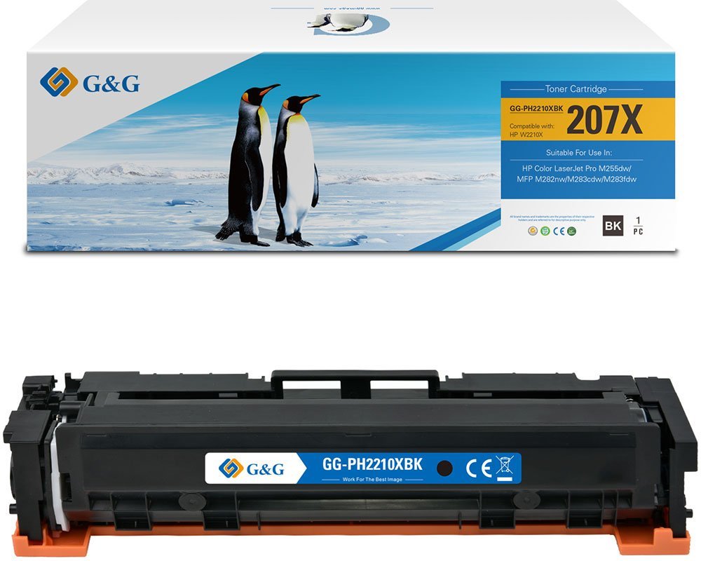 G&G Xl-Toner Compatible Con Hp 207x W2210x Mit Chip