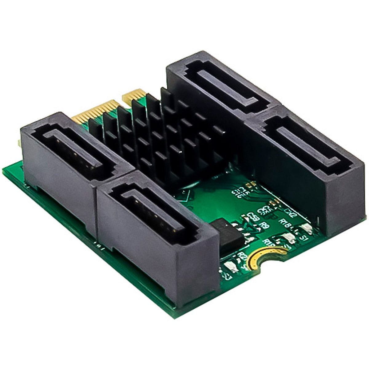 Inline Tarjeta De Interfaz M.2 Key B+M A 4x Sata Conector Macho - Raid - Hyperduo