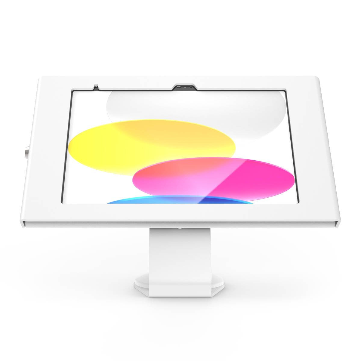 Compulocks Apex Base Sensores Y Cámara Frontal/Trasera Expuestos Para Pc Tablet Aluminio Blanco Se Puede Instalar En La Pared Montable En Escritorio Para Apple 10.9-Inch Ipad (10ª Generación) Ipad (A16)