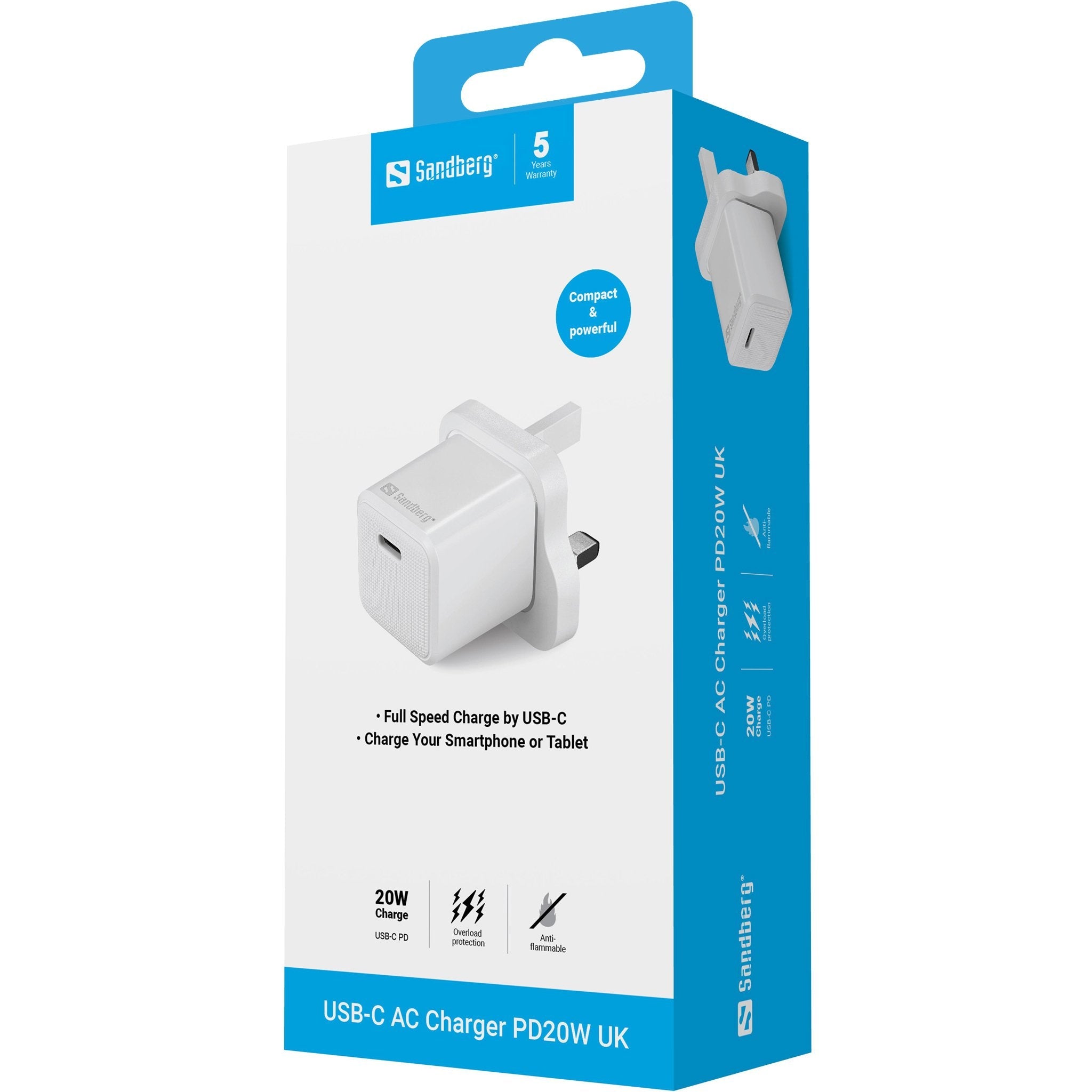 Usb-C Ac Charger Pd20w Uk