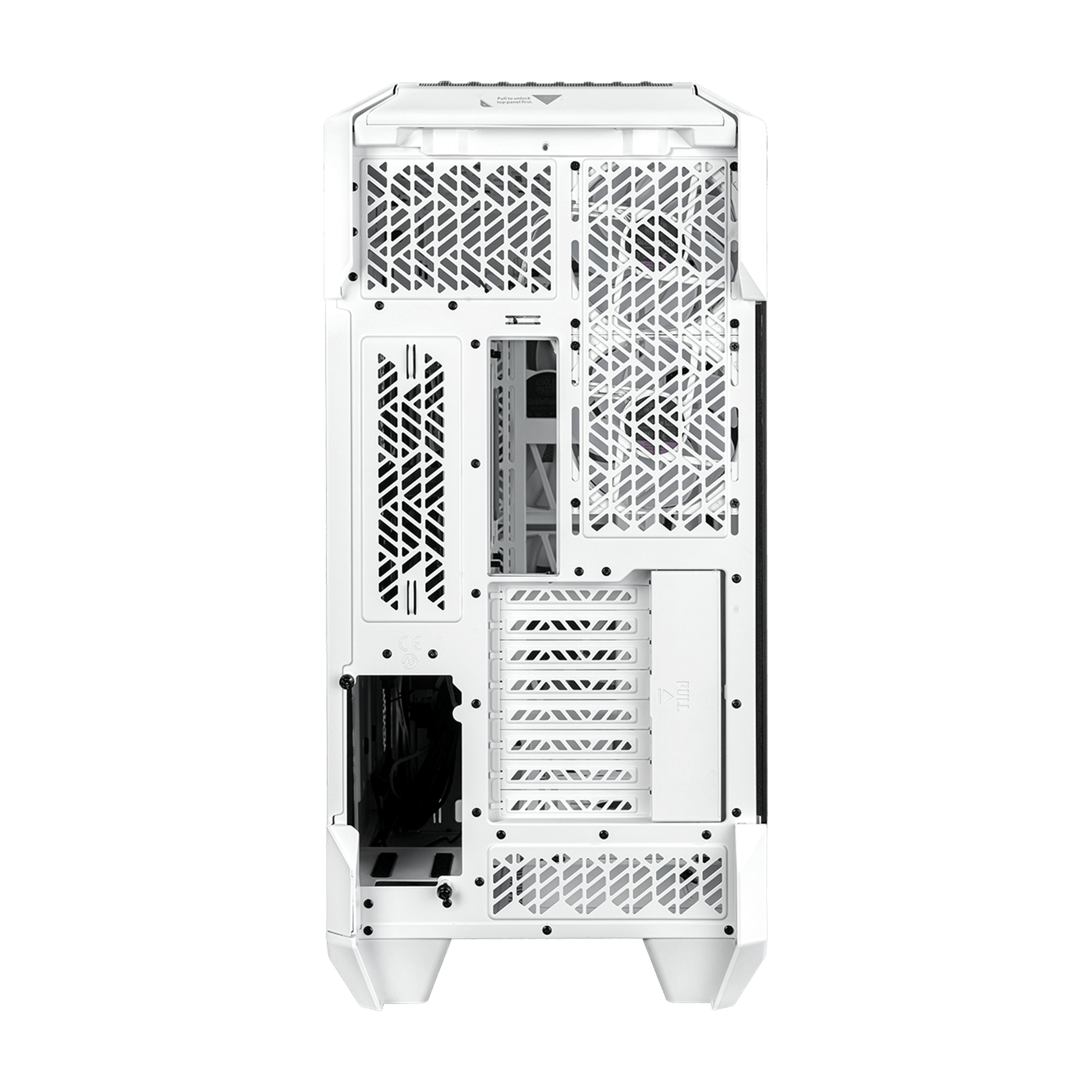 Caja Pc Cooler Master Haf 700 Argb Full Tower Side Window + Controller White