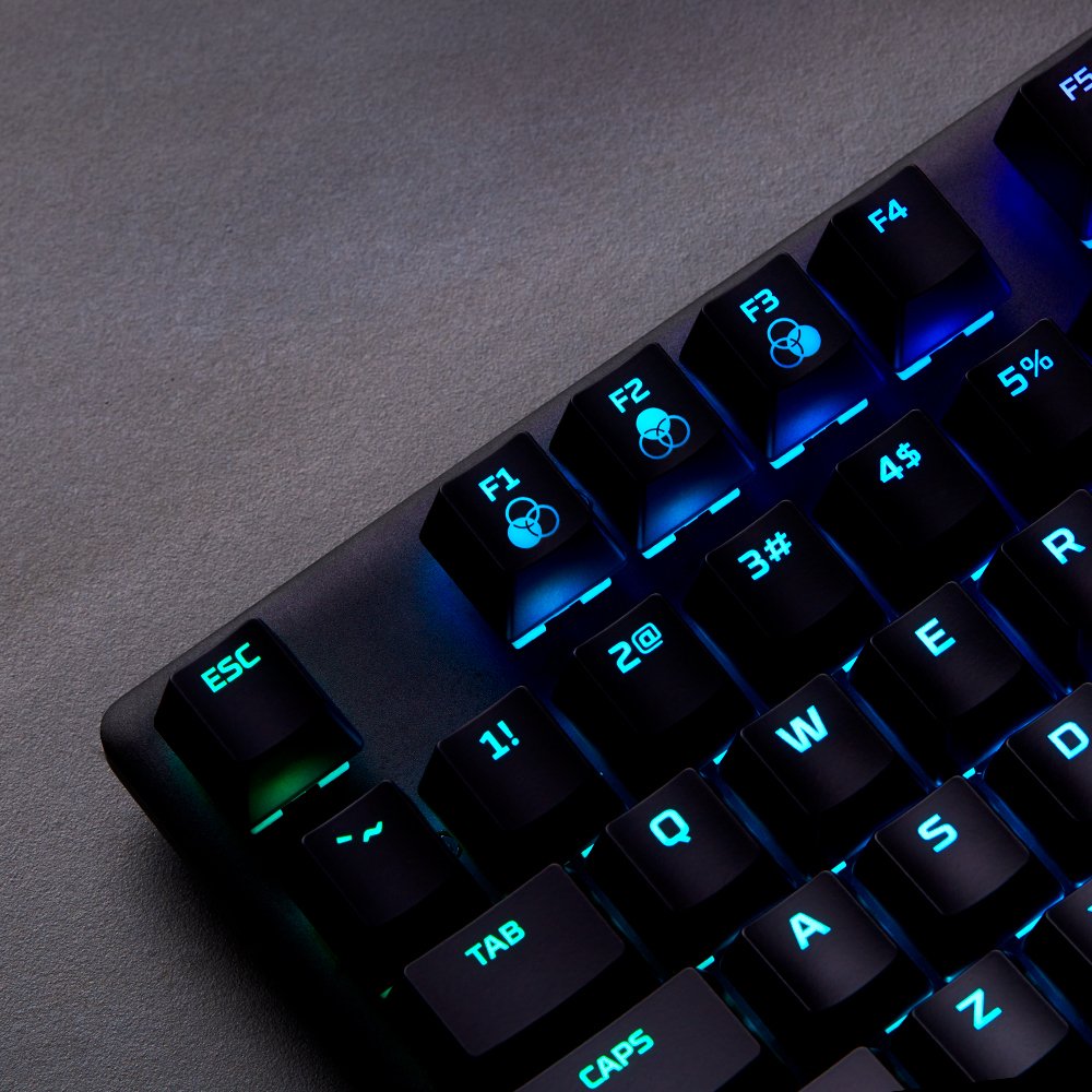 EAN 0196188042779 - HyperX Alloy Origins - Mechanical Gaming Keyboard - HX Red (US Layout) (HX-KB6RDX-US) teclado Juego USB Q imagen 5